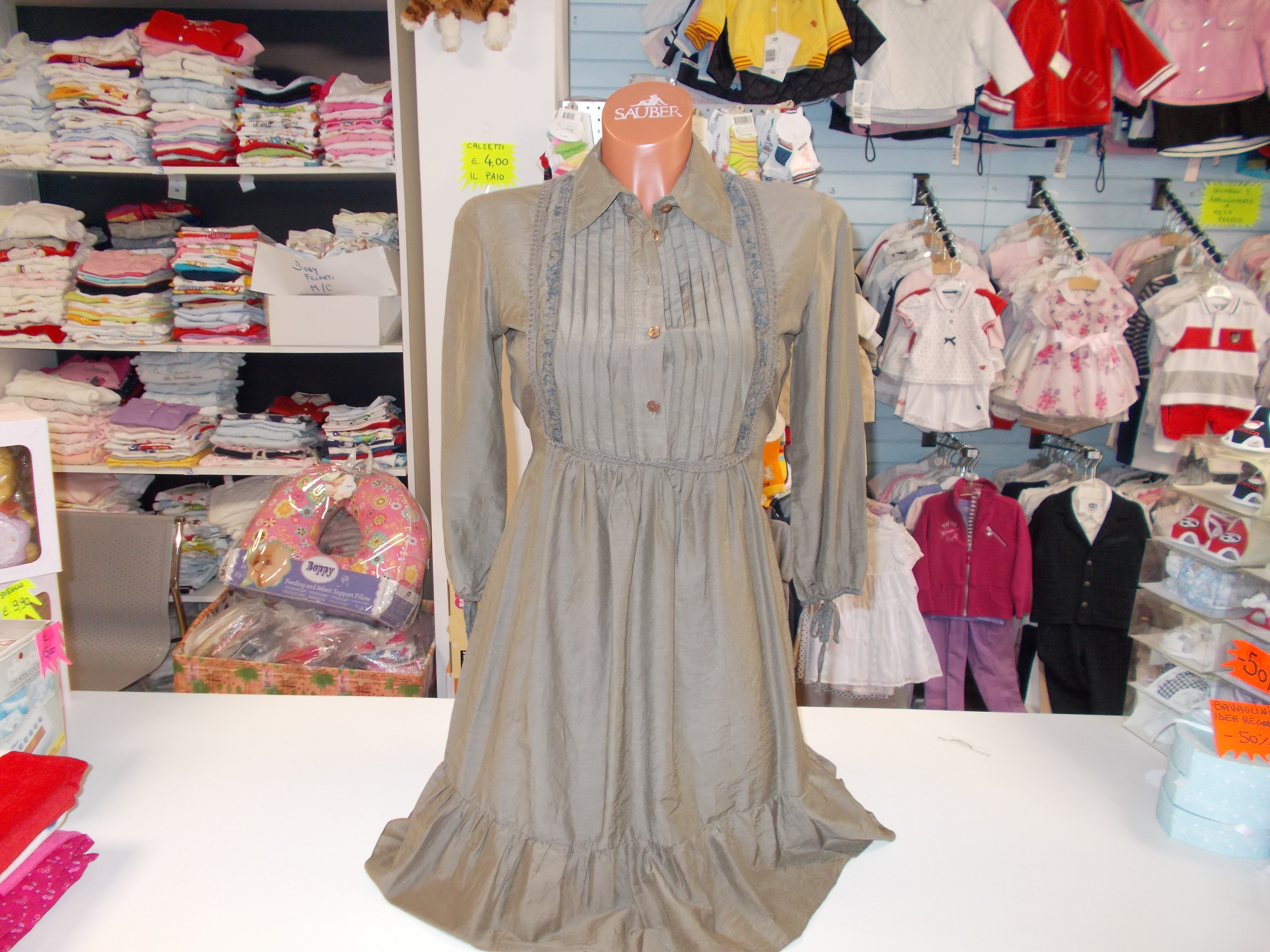 MINIABITO VERDE FANGO La Sanitaria di Barco Mariangela