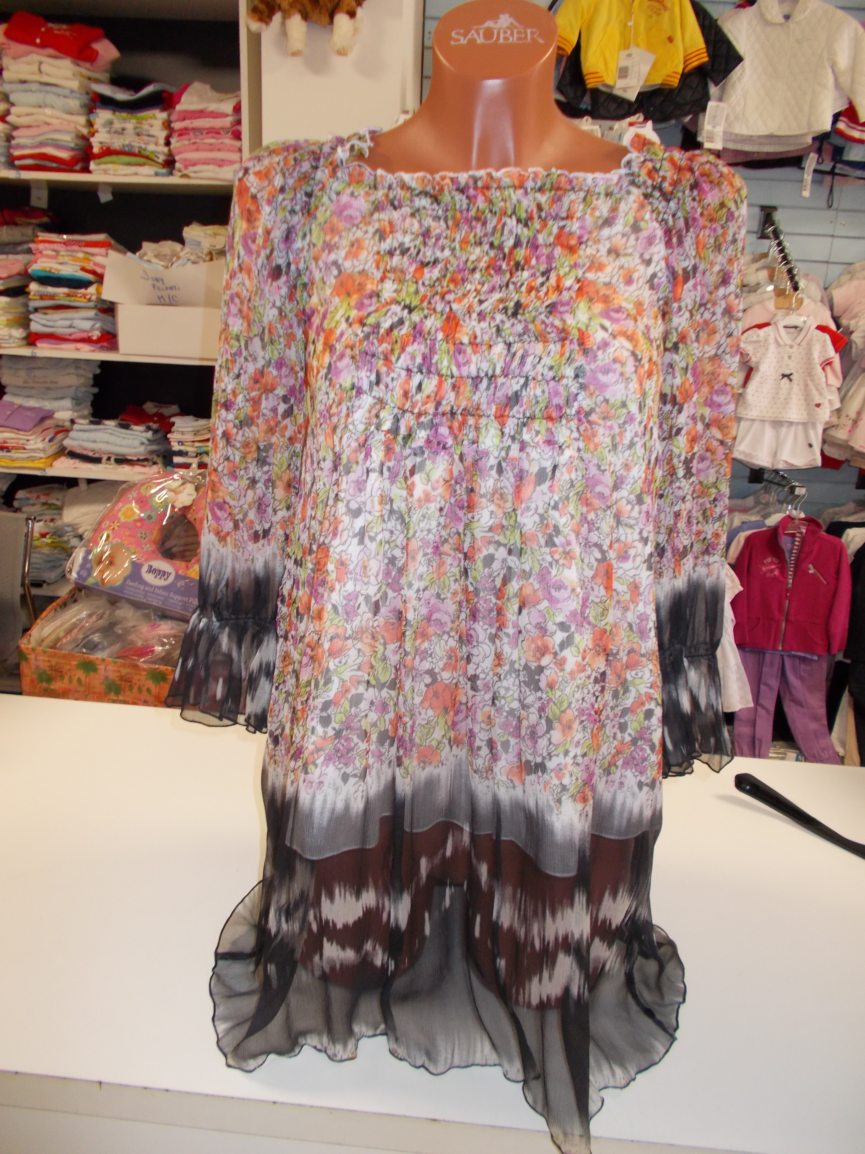 CAMICIA FLOREALE MULTICOLOR La Sanitaria di Barco Mariangela