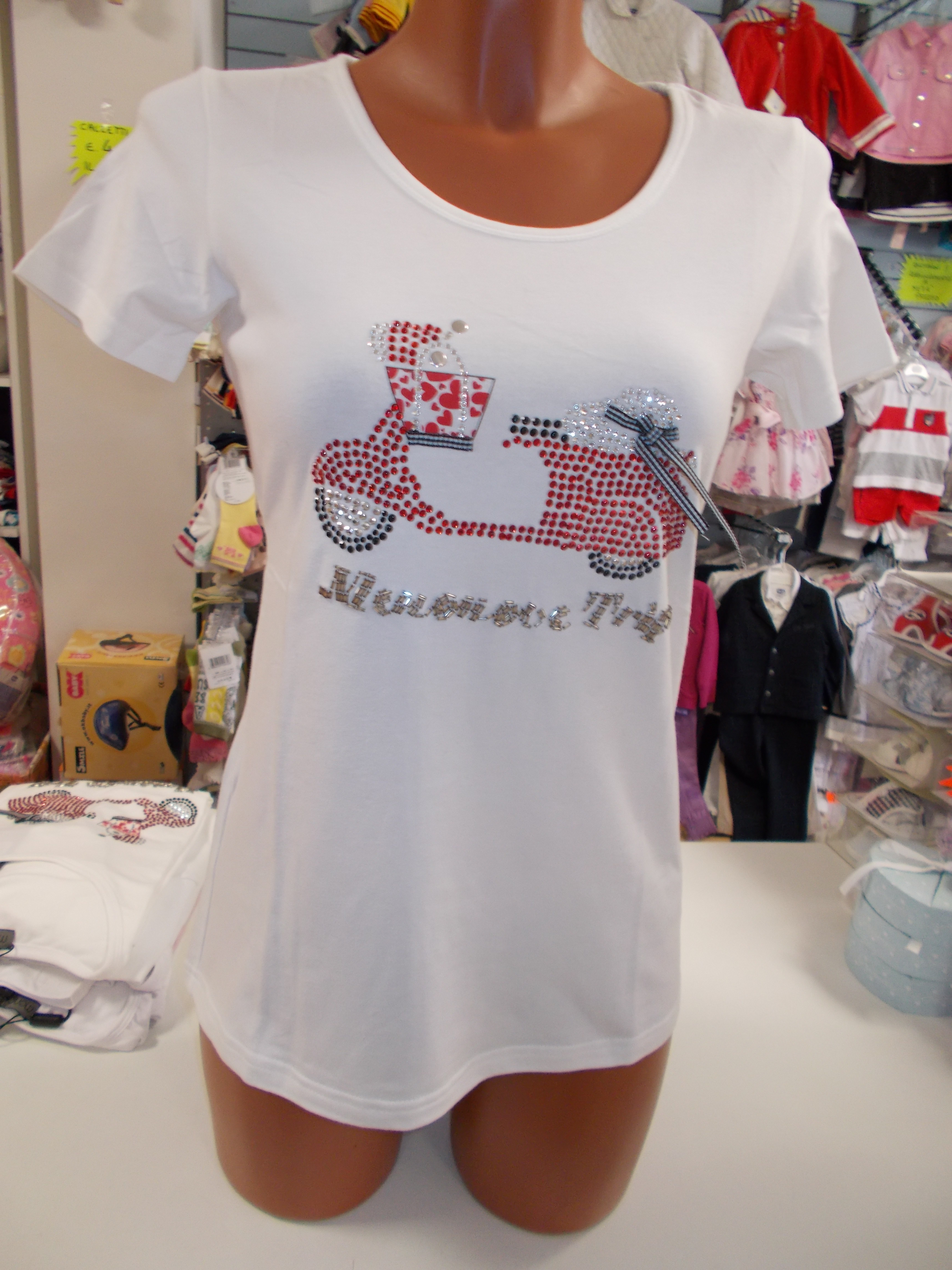 T-SHIRT BIANCA (2) La Sanitaria di Barco Mariangela