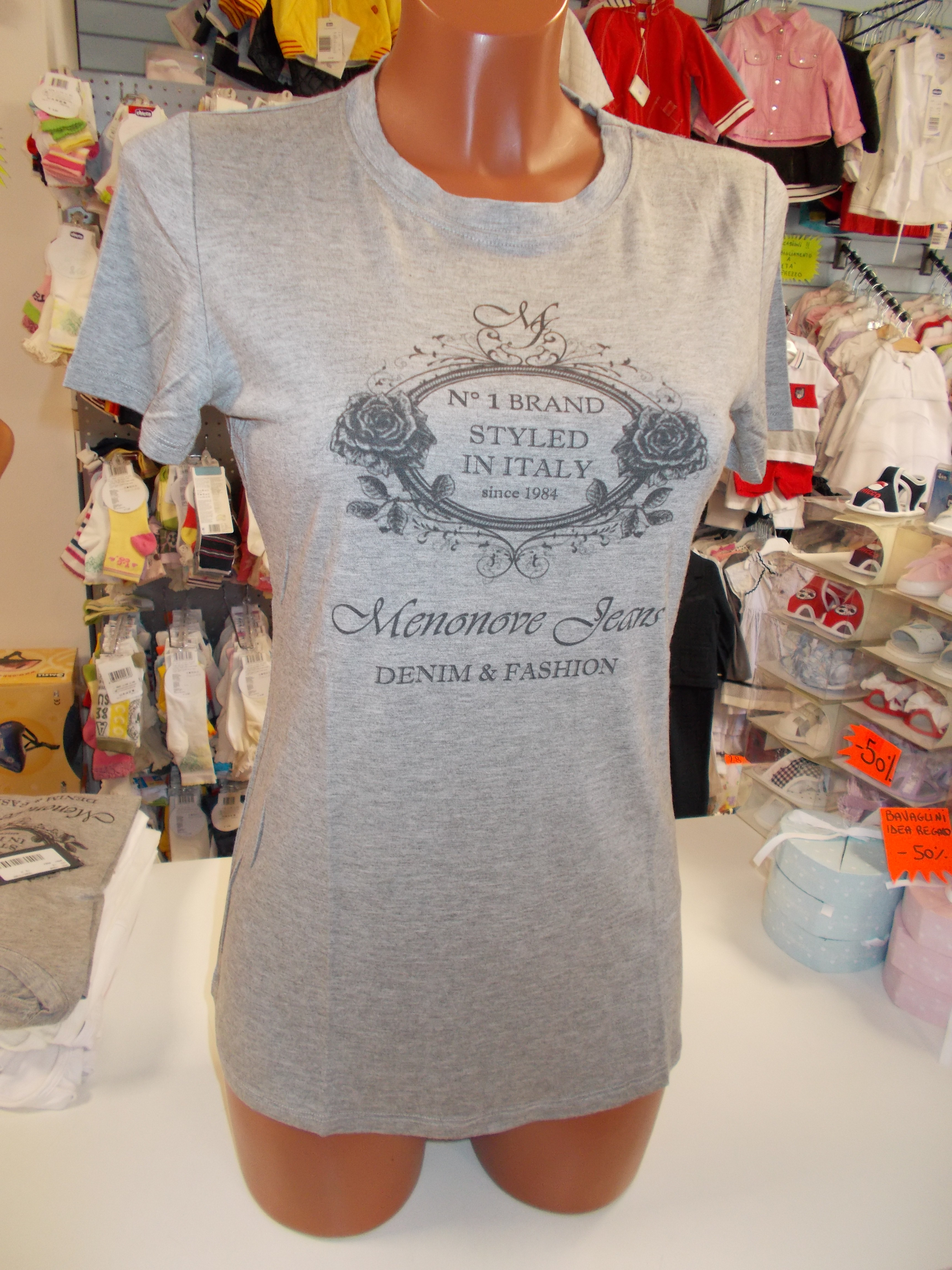 T-SHIRT GRIGIO La Sanitaria di Barco Mariangela